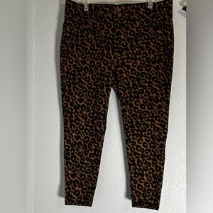 Women’s Terra Sky Leopard Print Pants size 2X (20W-22W)